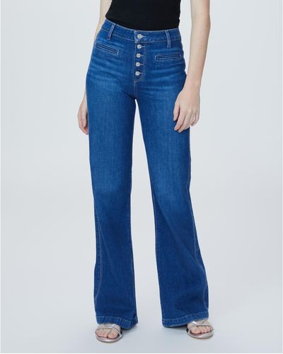 PAIGE Wide-leg jeans for Women | Online Sale up to 70% off | Lyst