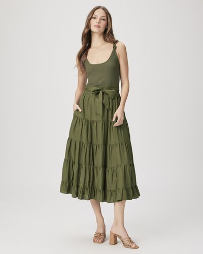 PAIGE Samosa Dress - Green