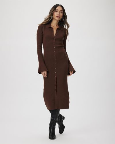 PAIGE Sundara Dress - Brown