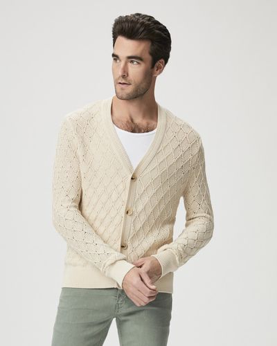 PAIGE Perry Cardigan Sweater - Natural