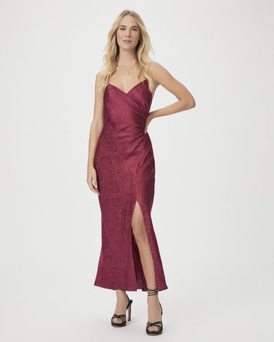 PAIGE Laci Dress - Red