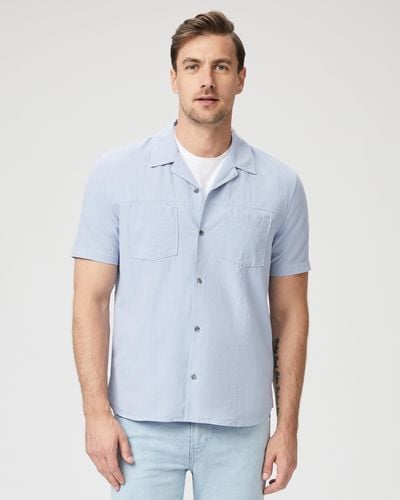 PAIGE Lancaster Shirt - Blue