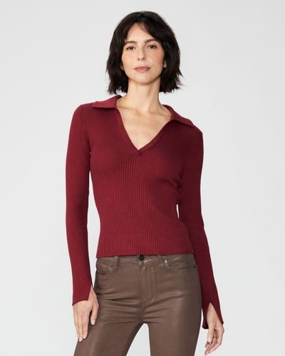 PAIGE Catarina Sweater - Red