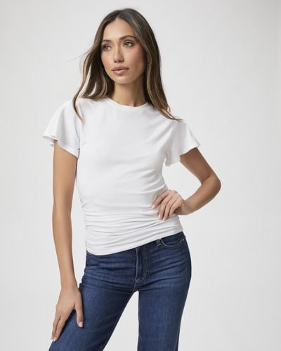 PAIGE Lena Tee Shirt - White