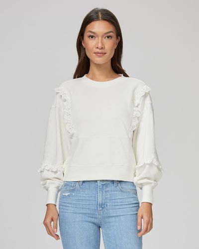 PAIGE Castelle Sweatshirt - White