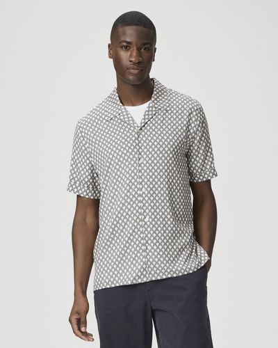 PAIGE Landon Shirt - Gray