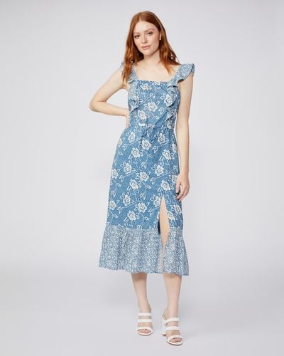 PAIGE Poppy Dress - Blue