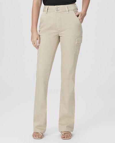 PAIGE Dion Cargo 32" Jeans - Natural