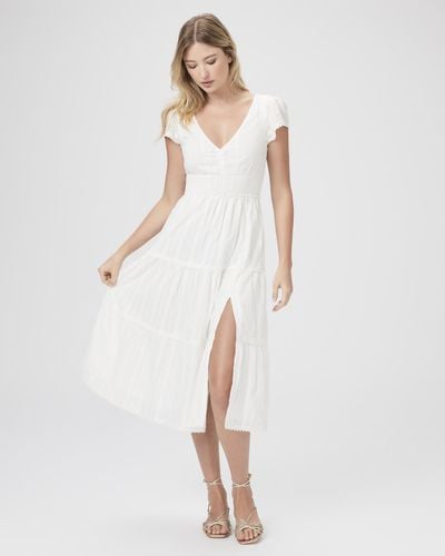 PAIGE Soledad Dress - White