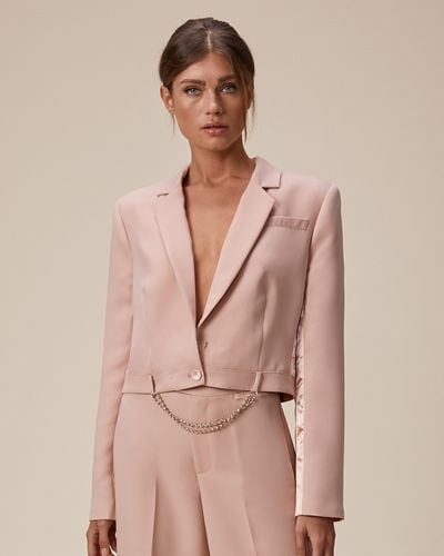 PAIGE The Nines Collection // Dolcetto Blazer Jacket - Pink