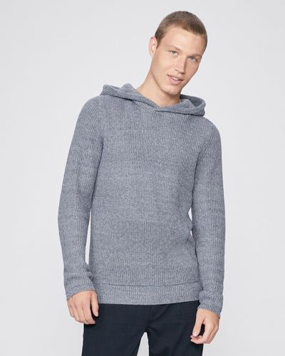 PAIGE Bowery Pullover Sweater - Gray