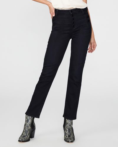 PAIGE Emmie Straight Jeans Ankle - Blue