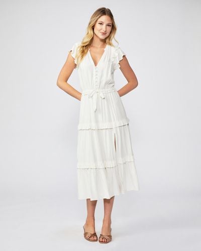 PAIGE Rozlyn Dress - White