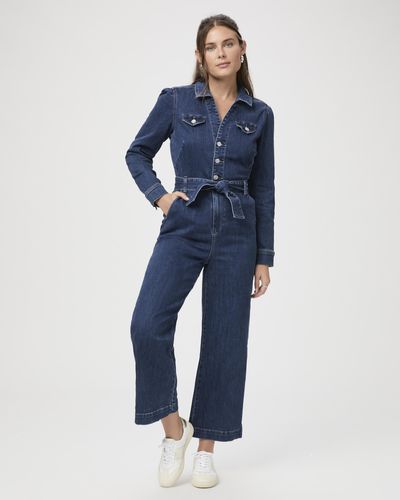 PAIGE Anessa Jelina Jumpsuit - Blue