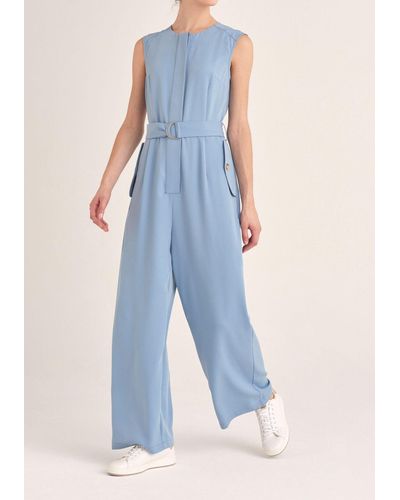 Blue Paisie Jumpsuits and rompers for Women | Lyst