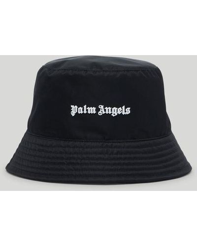 Palm Angels ロゴ バケットバッグ - ブラック