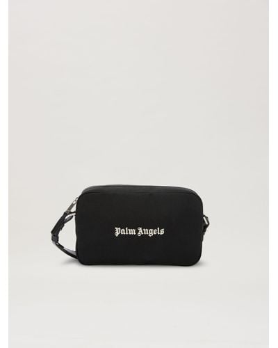 Palm Angels Logo Camera Case Bag - Black