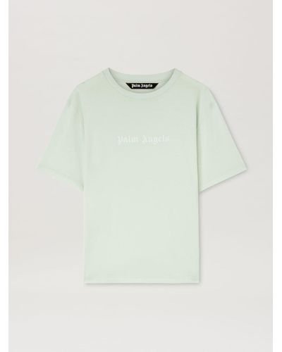 Palm Angels ロゴ Tシャツ - グリーン