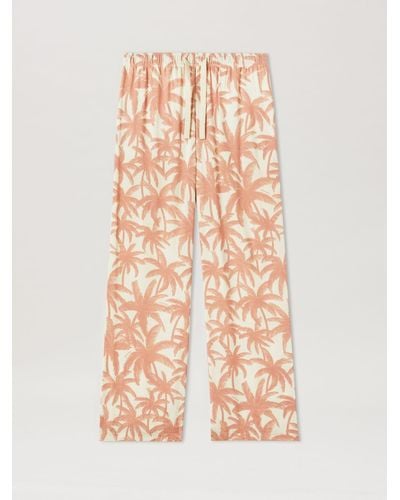 Palm Angels Palms Allover Loose Pants - Pink