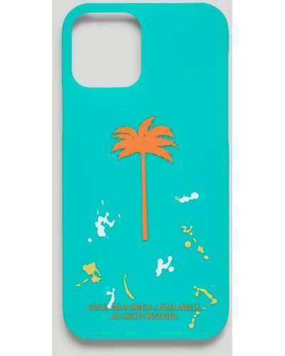 Palm Angels Palm Tree Iphone 12 Mini Case - Green