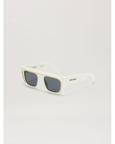 Palm Angels Salton Sunglasses - White