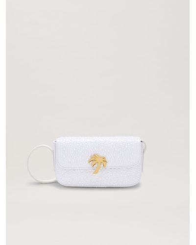 Palm Angels Phone Bag - White