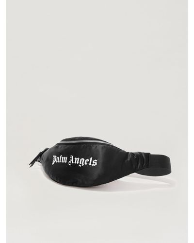 Palm Angels Logo Nylon Belt Bag Black