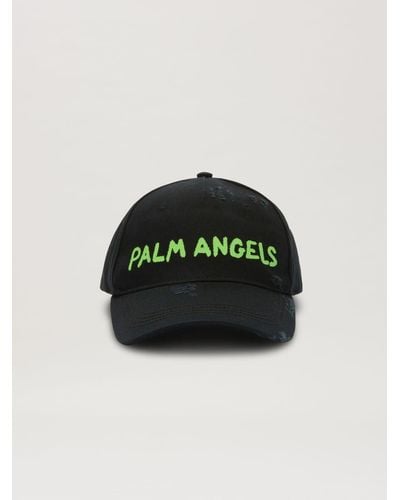 Palm Angels ロゴ キャップ - ブラック