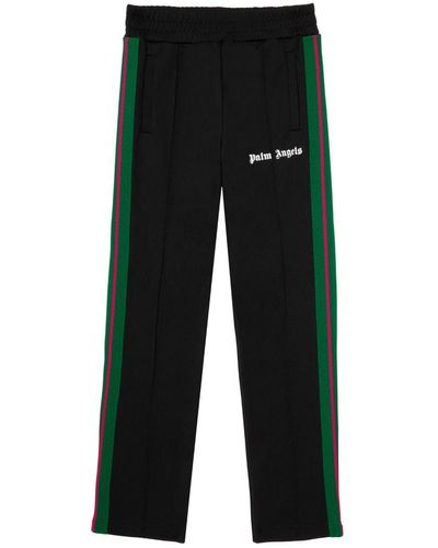 Palm Angels Black Track Trousers