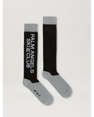 Palm Angels Pa Ski Club Socks - White