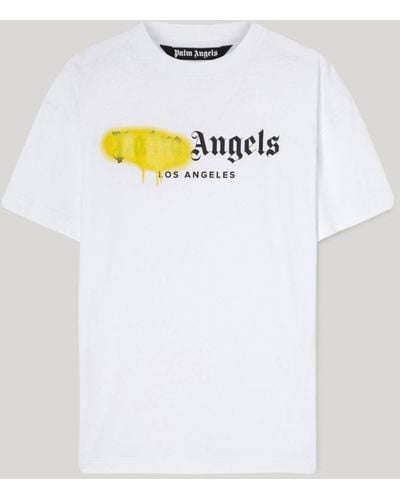 Palm Angels La Logo-print T-shirt - White