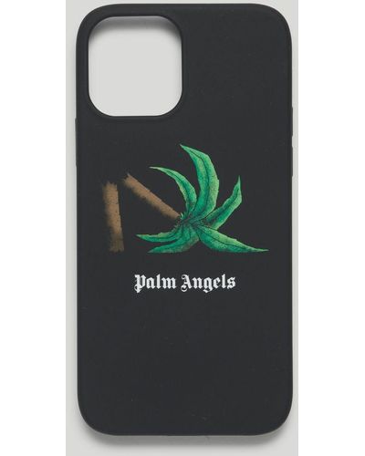 Palm Angels パームツリープリント Iphone 12 ケース - ブラック