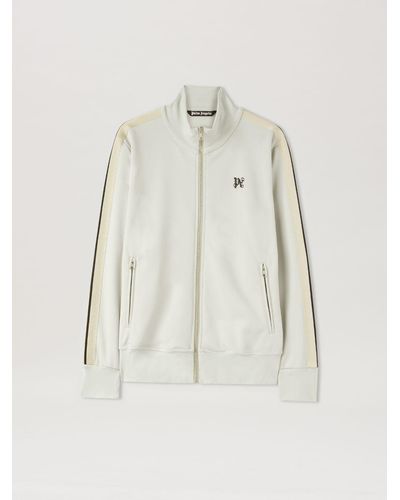 Palm Angels Monogram Track Jacket - Natural