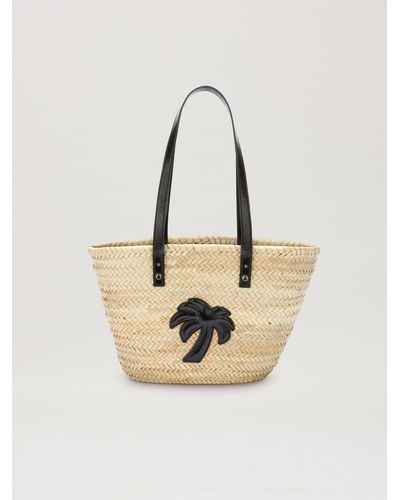 Palm Angels Bucket Bag - Natural