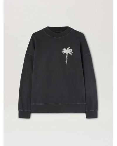 Palm Angels Sweatshirt The Palm - Black