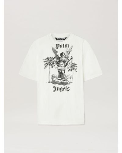 Palm Angels University T-Shirt - White
