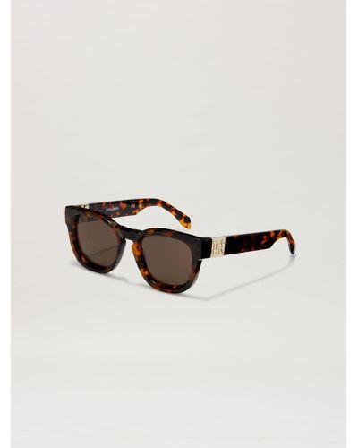 Palm Angels Riverside Sunglasses - Brown