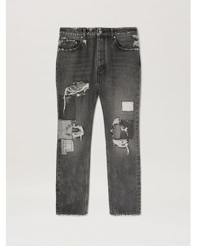 Palm Angels Destroyed Jeans - Grey