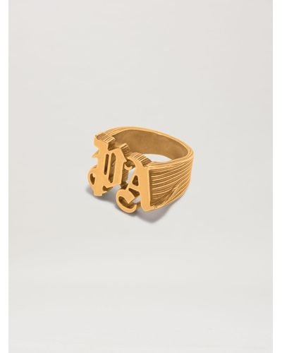 Palm Angels Pa Ring - White