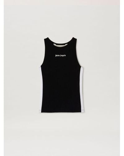 Palm Angels Track Active Tank Top - Black