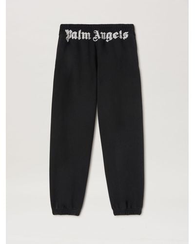 Palm Angels Logo Sweatpants - Black