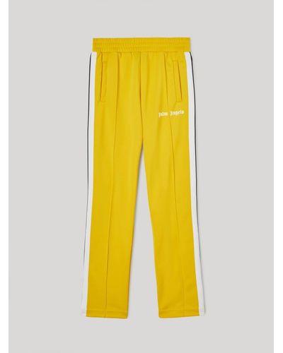 Palm Angels Yellow Track Trousers