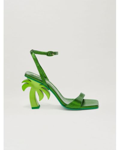Palm Angels Palm Heels - Green