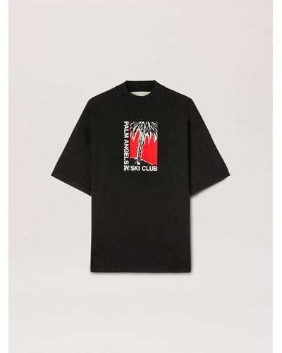 Palm Angels Ski Club Tシャツ - ブラック