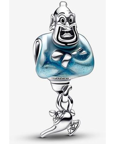 PANDORA Disney Aladdin Genie & Lamp Charm - Blauw