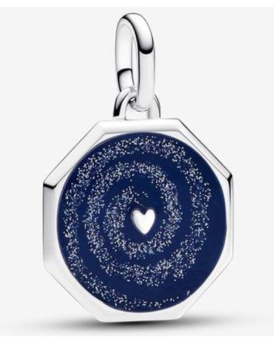 PANDORA Me Galaxy Heart Medaillon Bedel - Blauw