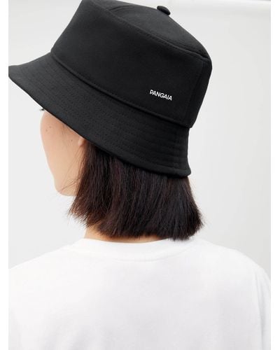 PANGAIA Oilseed Hemp Bucket Hat - Black