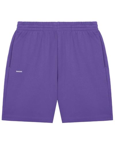PANGAIA 365 Midweight Mid Length Shorts - Purple