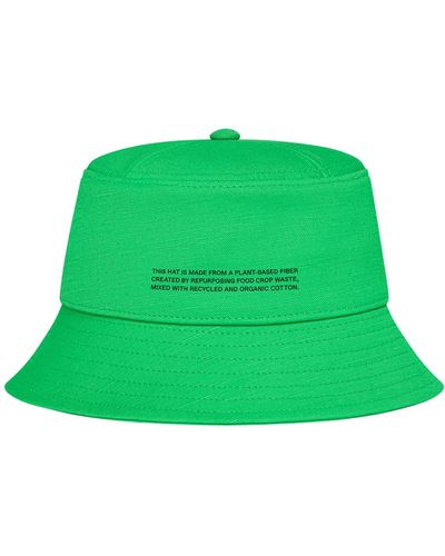 PANGAIA Oilseed Hemp Bucket Hat - Green