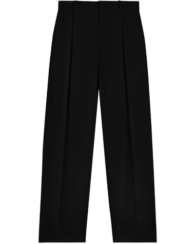 PANGAIA Men's Cotton Tailored Pants - Black